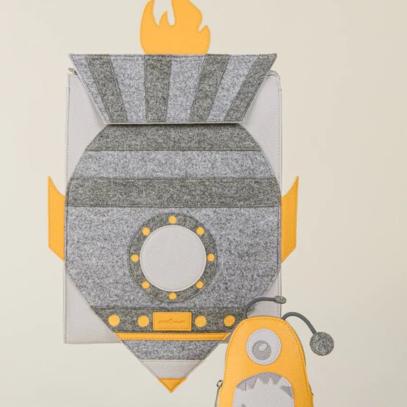 Coco Village Rocket Adventure Backpack New - Picture 4 of 5